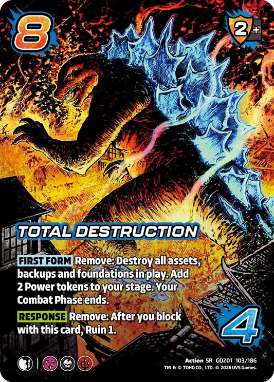 Image for Total Destruction (GDZ01 103/186) (Godzilla: Reign of Kaiju) - UniVersus