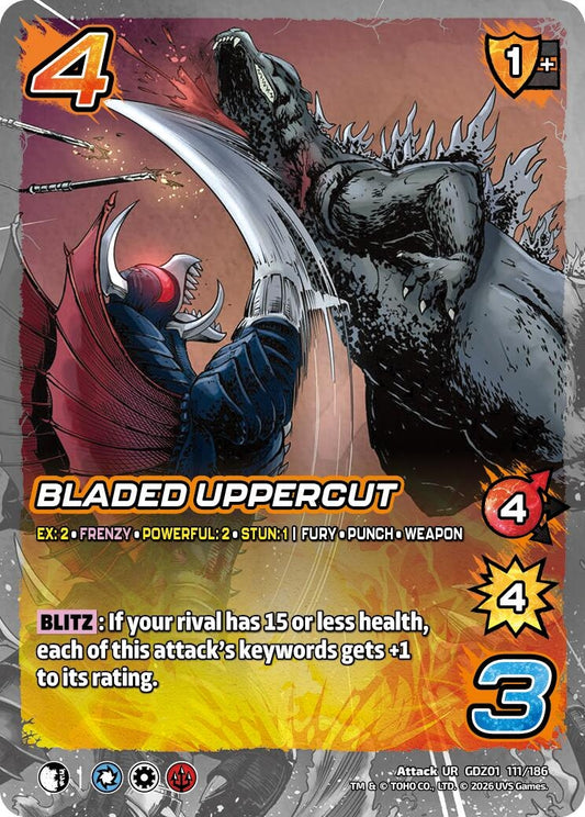 Image for Bladed Uppercut (GDZ01 111/186) (Godzilla: Reign of Kaiju) - UniVersus