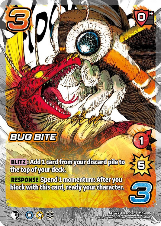 Image for Bug Bite (GDZ01 114/186) (Godzilla: Reign of Kaiju) - UniVersus