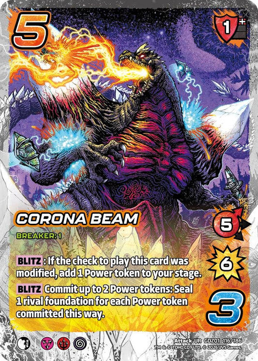 Image for Corona Beam (GDZ01 116/186) (Godzilla: Reign of Kaiju) - UniVersus