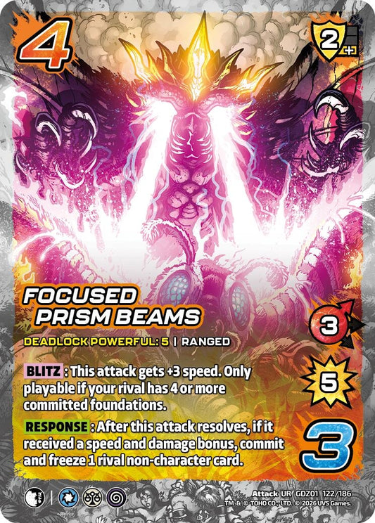 Image for Focused Prism Beams (GDZ01 122/186) (Godzilla: Reign of Kaiju) - UniVersus