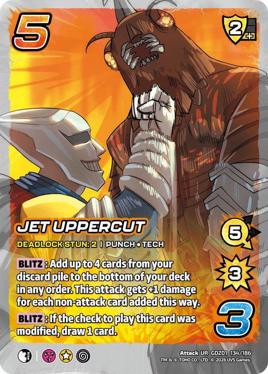 Image for Jet Uppercut (GDZ01 134/186) (Godzilla: Reign of Kaiju) - UniVersus