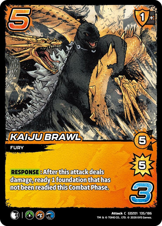 Image for Kaiju Brawl (GDZ01 135/186) (Godzilla: Reign of Kaiju) - UniVersus