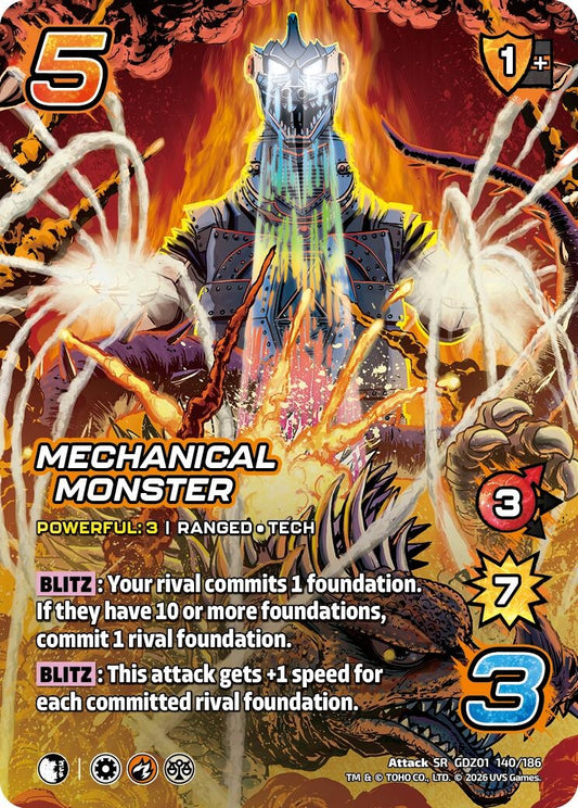Image for Mechanical Monster (GDZ01 140/186) (Godzilla: Reign of Kaiju) - UniVersus