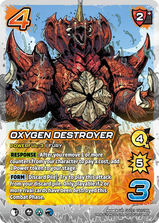 Image for Oxygen Destroyer (GDZ01 145/186) (Godzilla: Reign of Kaiju) - UniVersus