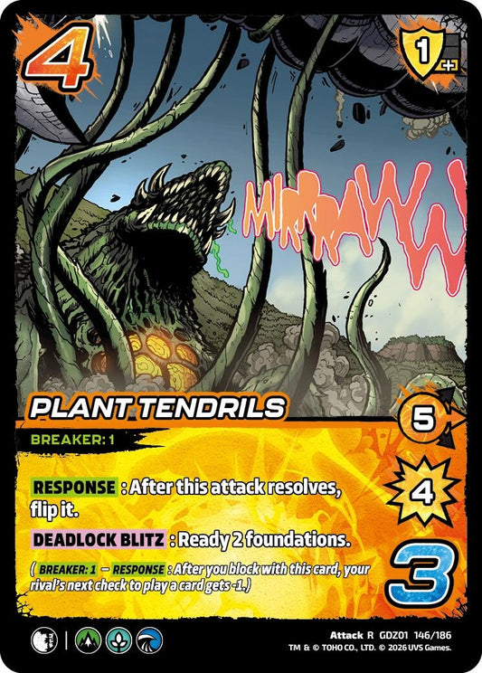 Image for Plant Tendrils (GDZ01 146/186) (Godzilla: Reign of Kaiju) - UniVersus