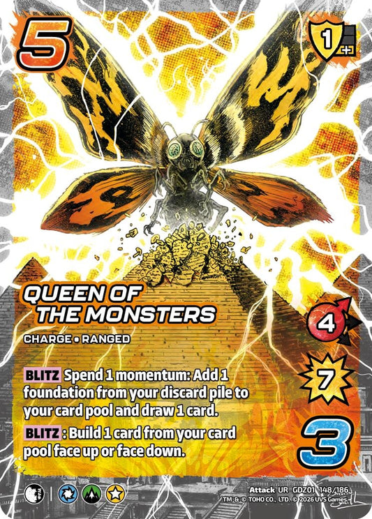 Image for Queen of the Monsters (GDZ01 148/186) (Godzilla: Reign of Kaiju) - UniVersus