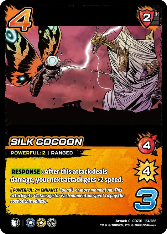 Image for Silk Cocoon (GDZ01 151/186) (Godzilla: Reign of Kaiju) - UniVersus