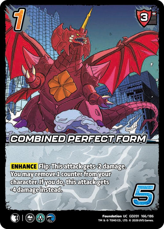 Image for Combined Perfect Form (GDZ01 166/186) (Godzilla: Reign of Kaiju) - UniVersus