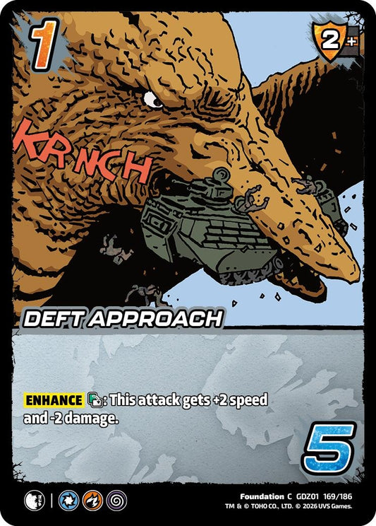 Image for Deft Approach (GDZ01 169/186) (Godzilla: Reign of Kaiju) - UniVersus