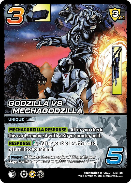 Image for Godzilla vs Mechagodzilla (GDZ01 175/186) (Godzilla: Reign of Kaiju) - UniVersus