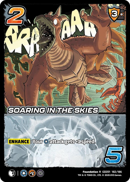 Image for Soaring in the Skies (GDZ01 182/186) (Godzilla: Reign of Kaiju) - UniVersus