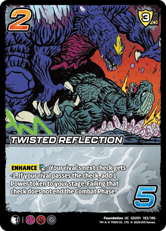 Image for Twisted Reflection (GDZ01 183/186) (Godzilla: Reign of Kaiju) - UniVersus
