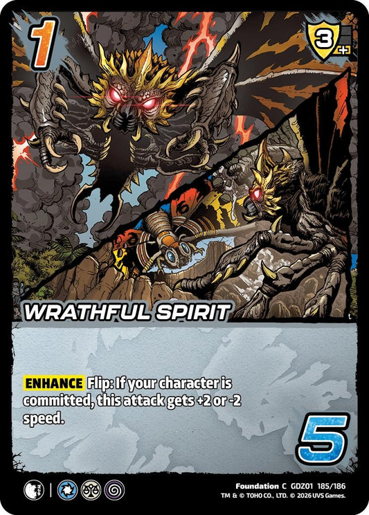 Image for Wrathful Spirit (GDZ01 185/186) (Godzilla: Reign of Kaiju) - UniVersus