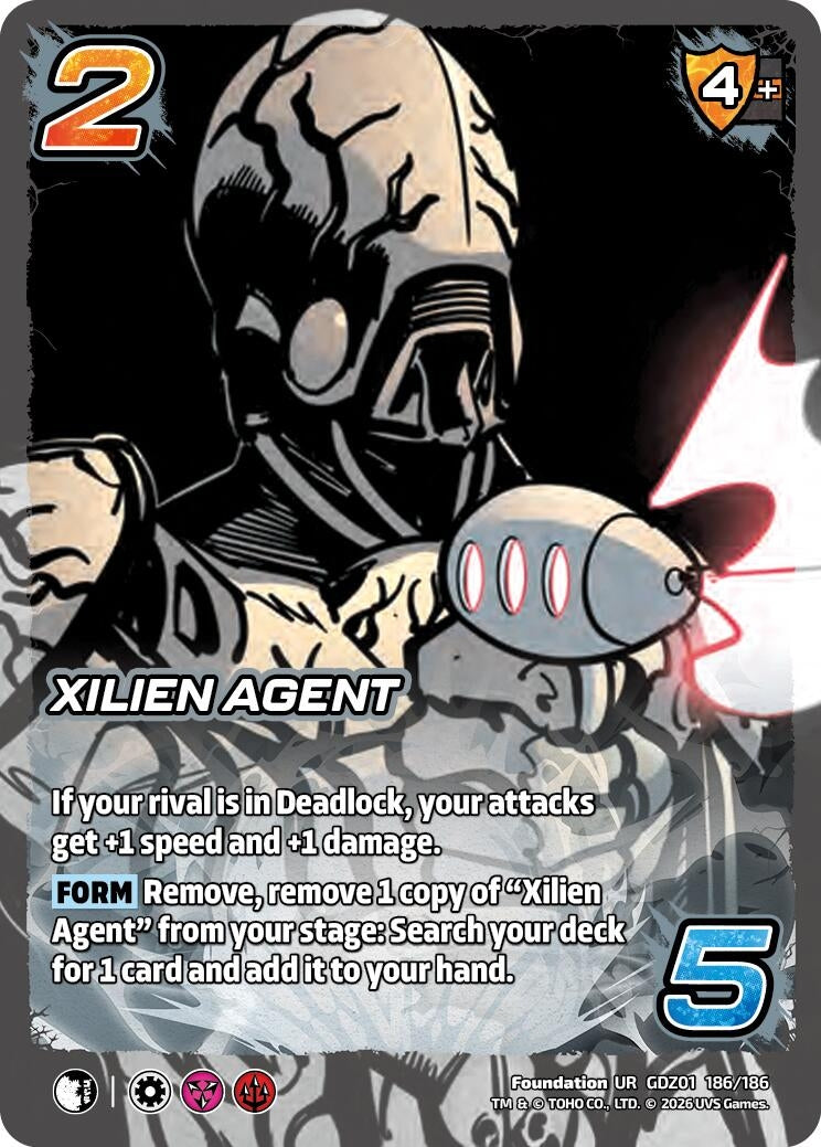 Image for Xilien Agent (GDZ01 186/186) (Godzilla: Reign of Kaiju) - UniVersus