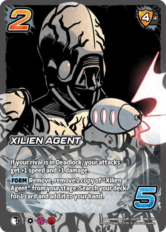 Image for Xilien Agent (GDZ01 186/186) (Godzilla: Reign of Kaiju) - UniVersus