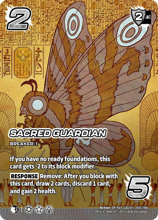 Image for Sacred Guardian (Alternate Art) (GDZ01 205/186) (Godzilla: Reign of Kaiju) - UniVersus