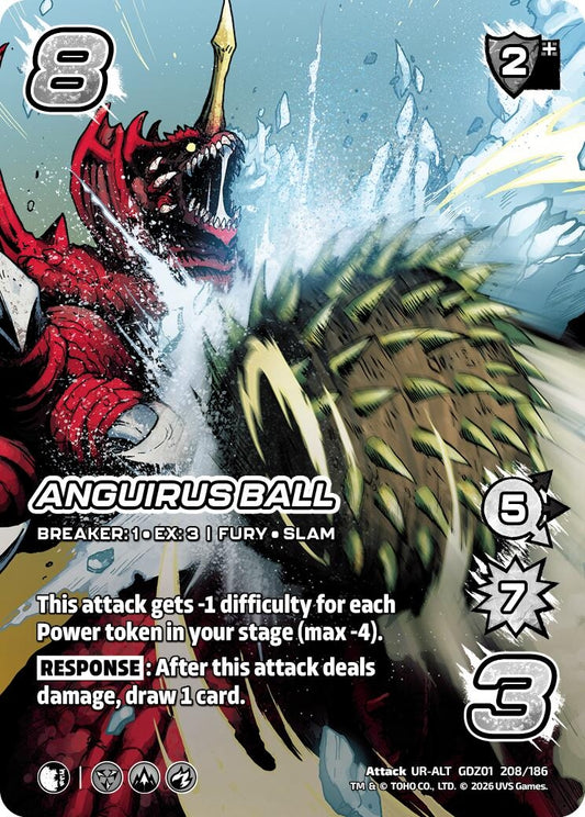 Image for Anguirus Ball (Alternate Art) (GDZ01 208/186) (Godzilla: Reign of Kaiju) - UniVersus