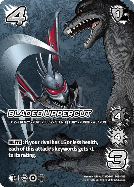 Image for Bladed Uppercut (Alternate Art) (GDZ01 209/186) (Godzilla: Reign of Kaiju) - UniVersus