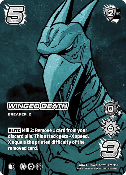 Image for Winged Death (Alternate Art) (GDZ01 226/186) (Godzilla: Reign of Kaiju) - UniVersus