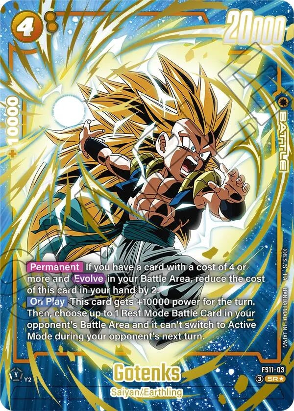 Image for Gotenks - FS11-03 (Gold) (FS11-03) (Starter Deck EX: The Phase of Evolution) - Dragon Ball Super: Fusion World