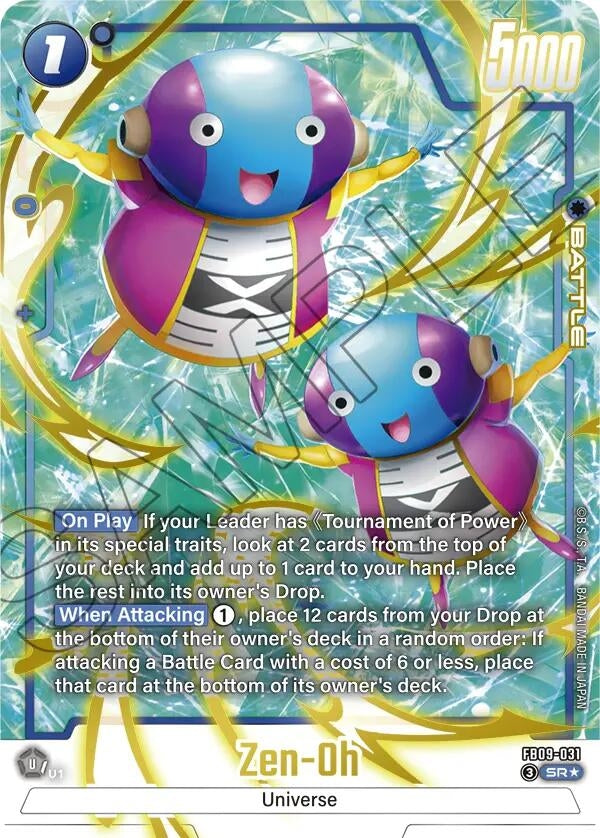 Image for Zen-Oh - FB09-031 (Alternate Art) (FB09-031) (Dual Evolution) - Dragon Ball Super: Fusion World