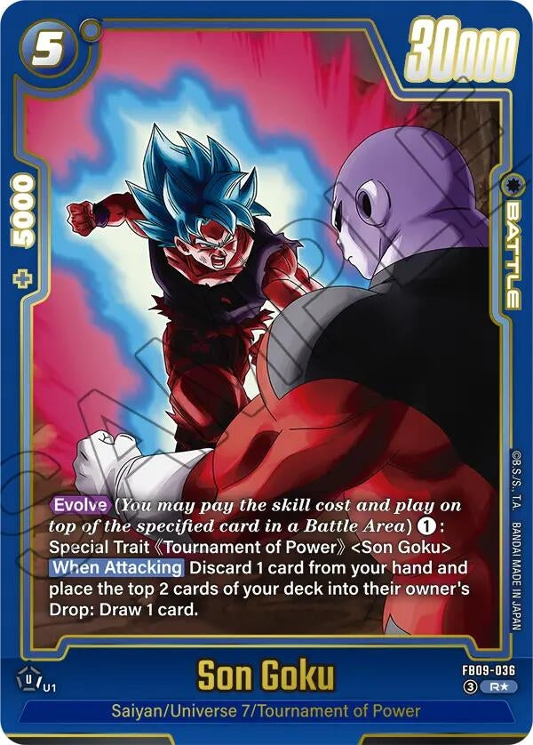 Image for Son Goku - FB09-036 (Alternate Art) (FB09-036) (Dual Evolution) - Dragon Ball Super: Fusion World