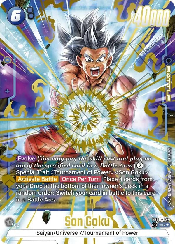 Image for Son Goku - FB09-037 (Alternate Art) (FB09-037) (Dual Evolution) - Dragon Ball Super: Fusion World