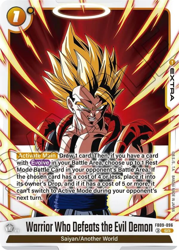 Image for Warrior Who Defeats the Evil Demon (FB09-096) (Dual Evolution) - Dragon Ball Super: Fusion World