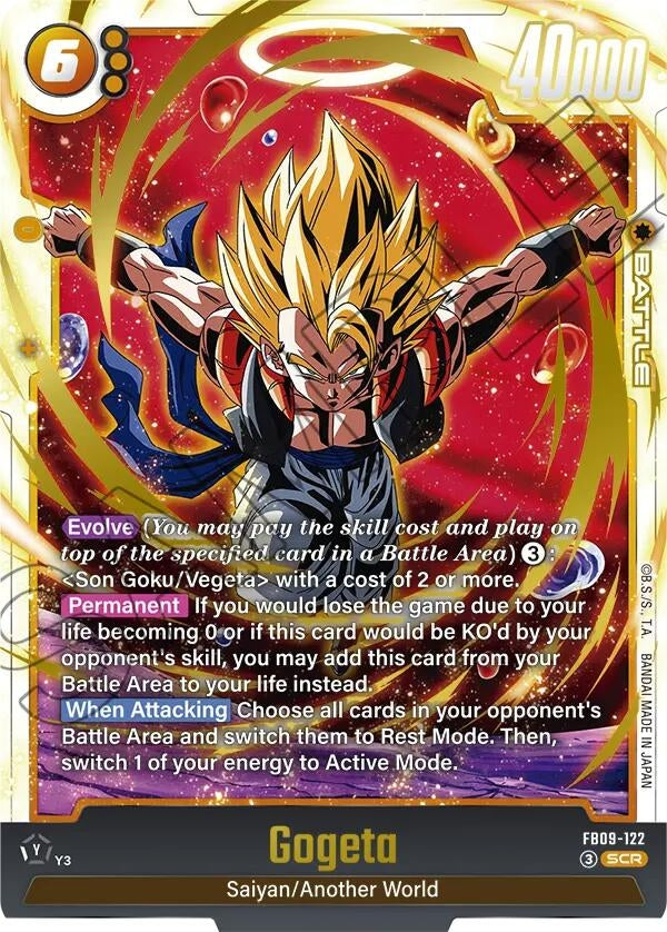 Image for Gogeta (FB09-122) (Dual Evolution) - Dragon Ball Super: Fusion World