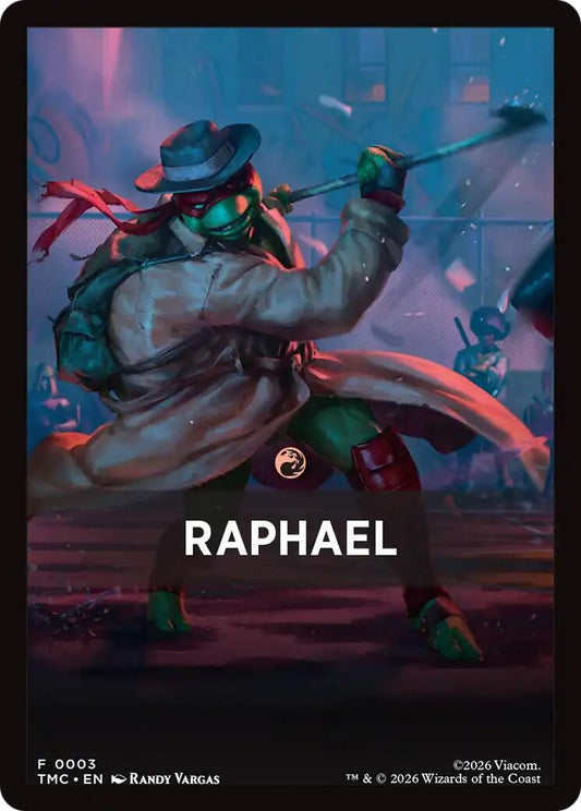 Image for Raphael Theme Card (3) (Teenage Mutant Ninja Turtles) - Magic: The Gathering