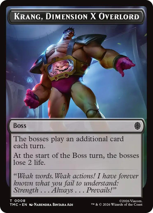 Image for Krang, Dimension X Overlord (8) (Teenage Mutant Ninja Turtles) - Magic: The Gathering