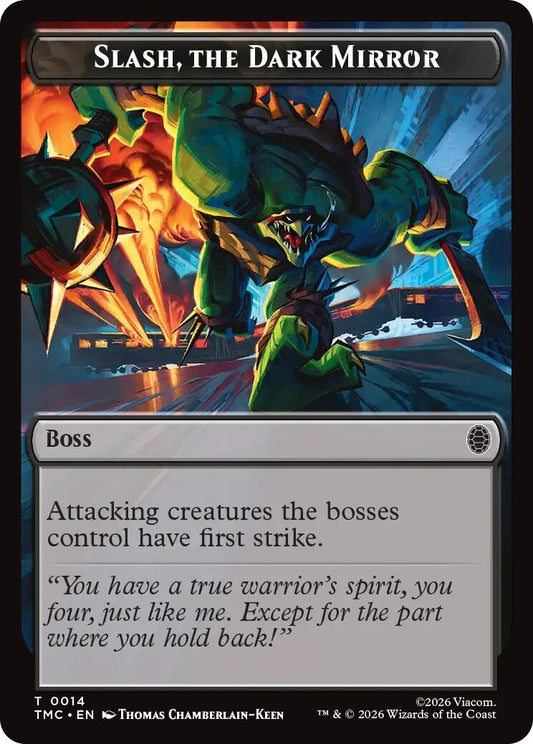 Image for Slash, The Dark Mirror (14) (Teenage Mutant Ninja Turtles) - Magic: The Gathering