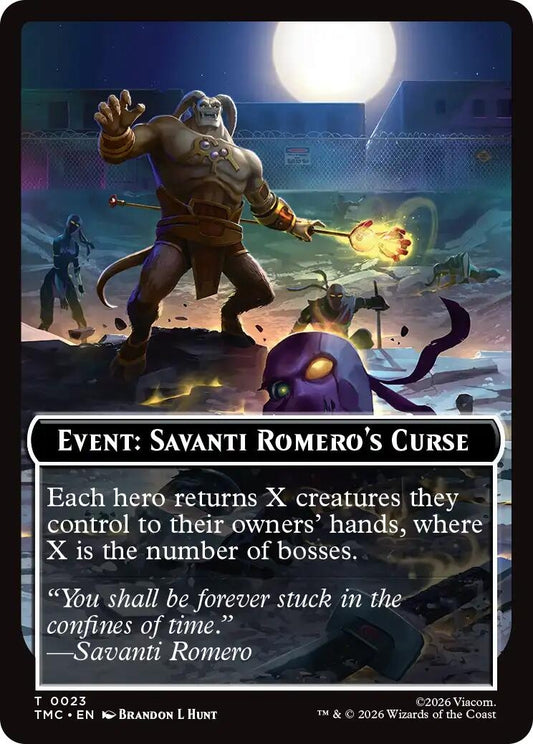 Image for Event: Savanti Romero's Curse (23) (Teenage Mutant Ninja Turtles) - Magic: The Gathering