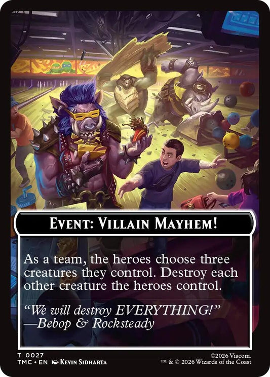 Image for Event: Villain Mayhem! (27) (Teenage Mutant Ninja Turtles) - Magic: The Gathering
