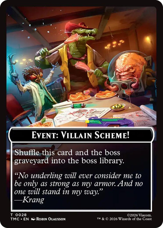 Image for Event: Villain Scheme! (28) (Teenage Mutant Ninja Turtles) - Magic: The Gathering