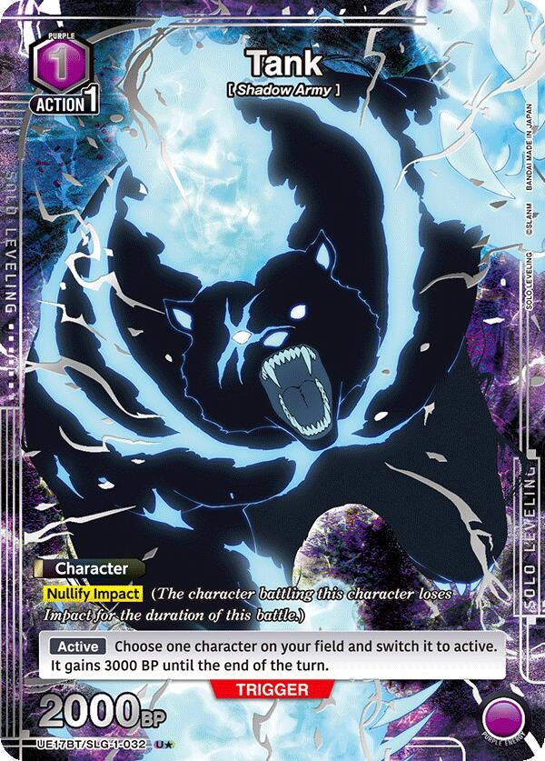 Image for Tank (U*) (UE17BT/SLG-1-032) (UE17BT: SOLO LEVELING) - Union Arena