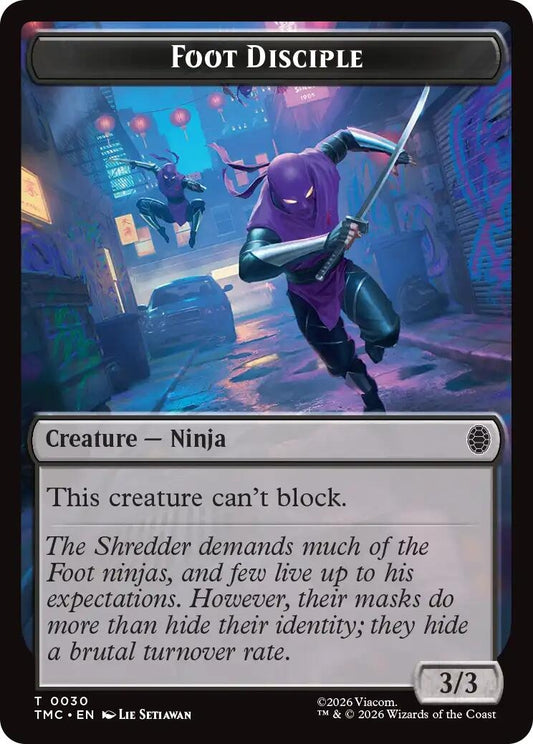 Image for Foot Disciple (30) (Teenage Mutant Ninja Turtles) - Magic: The Gathering