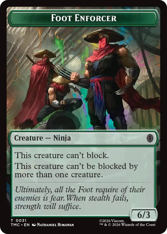 Image for Foot Enforcer (31) (Teenage Mutant Ninja Turtles) - Magic: The Gathering