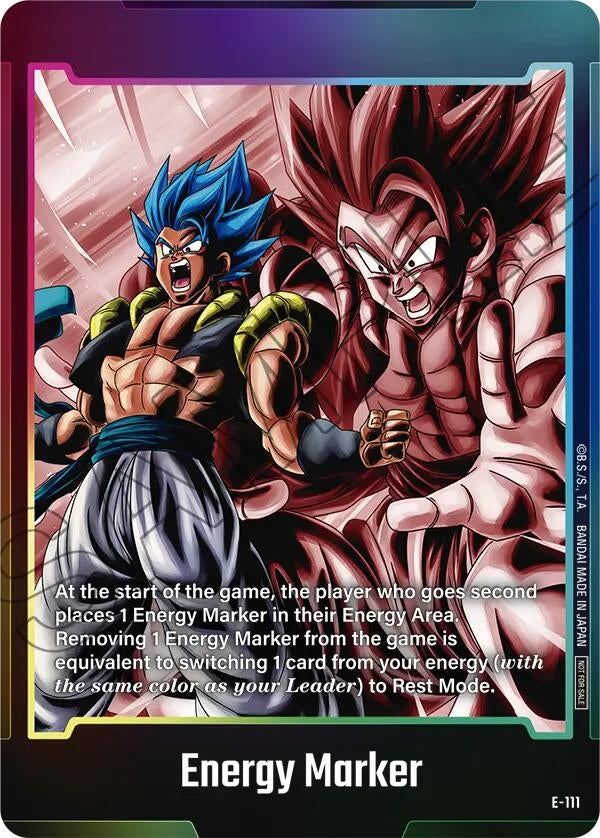 Image for Energy Marker (E-111) (E-111) (Fusion World Energy Markers) (DBSFW_EM) - Dragon Ball Super: Fusion World