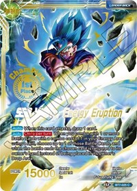 Son Goku & Vegeta // SSB Vegito, Energy Eruption (Championship Final 2019) (1st Place) (BT7-025_PR) [Tournament Promotion Cards] | Red Riot Games CA