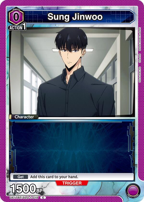 Image for Sung Jinwoo (015) (UE17BT/SLG-1-015) (UE17BT: SOLO LEVELING) - Union Arena