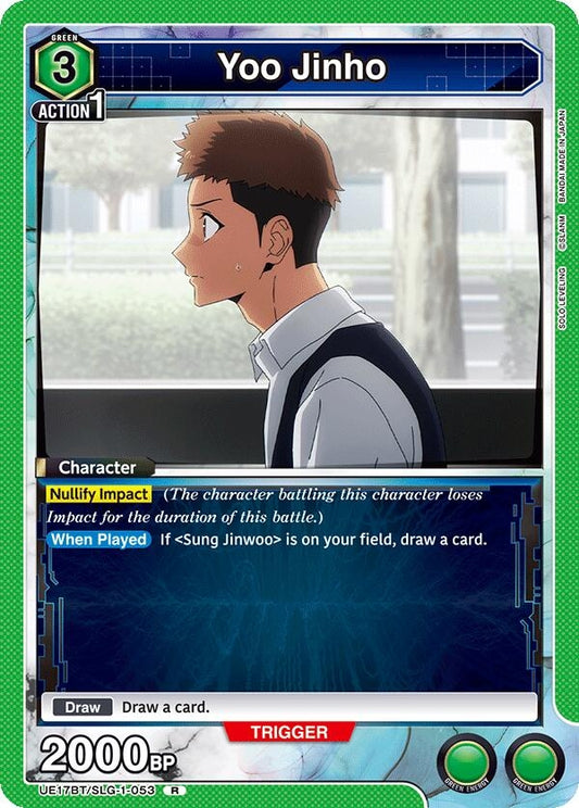 Image for Yoo Jinho (053) (UE17BT/SLG-1-053) (UE17BT: SOLO LEVELING) - Union Arena
