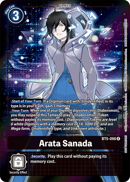 Arata Sanada [BT5-090] (Buy-A-Box Promo) [Battle of Omni Promos] | Red Riot Games CA