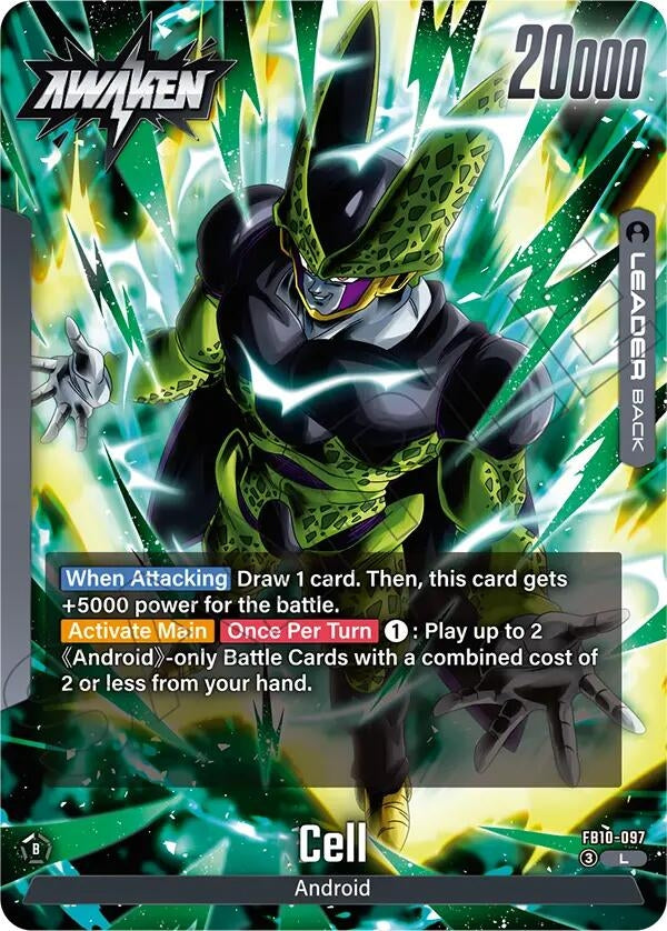 Image for Cell - FB10-097 (FB10-097) (Cross Force) (FB10) - Dragon Ball Super: Fusion World