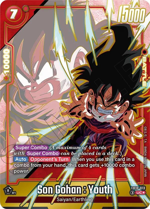 Image for Son Gohan : Youth - FB10-013 (Alternate Art) (FB10-013) (Cross Force) (FB10) - Dragon Ball Super: Fusion World
