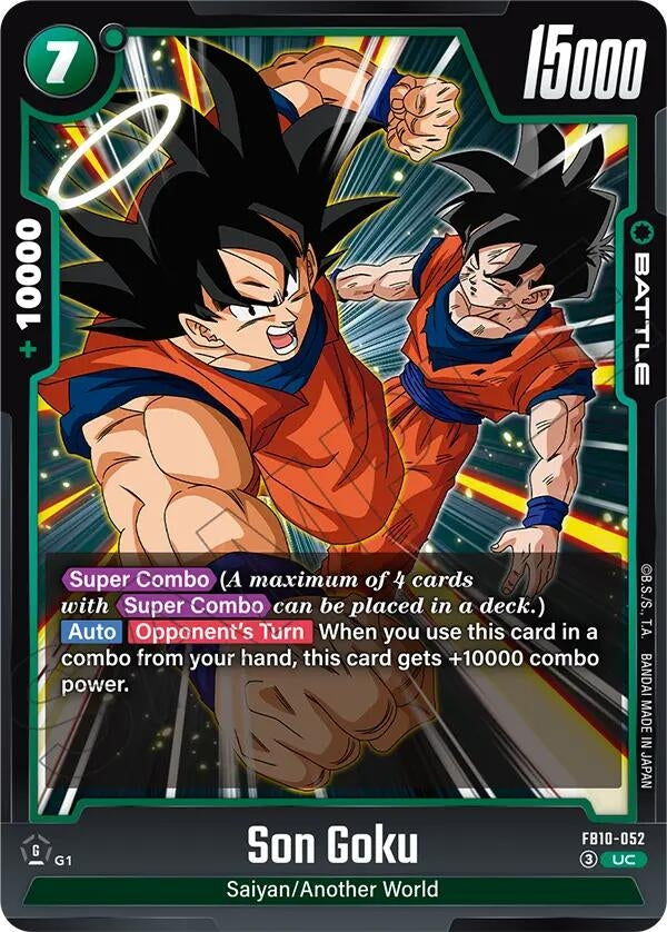 Image for Son Goku - FB10-052 (FB10-052) (Cross Force) (FB10) - Dragon Ball Super: Fusion World