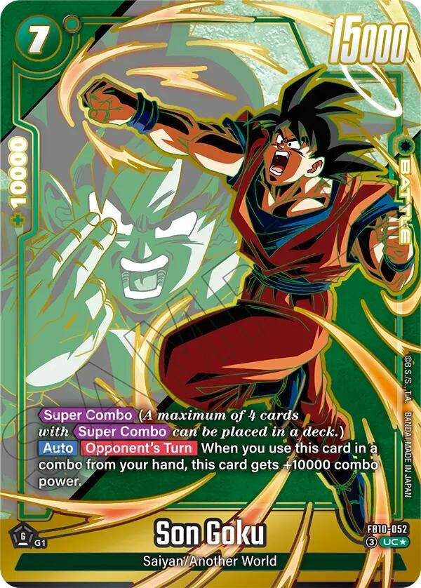 Image for Son Goku - FB10-052 (Alternate Art) (FB10-052) (Cross Force) (FB10) - Dragon Ball Super: Fusion World
