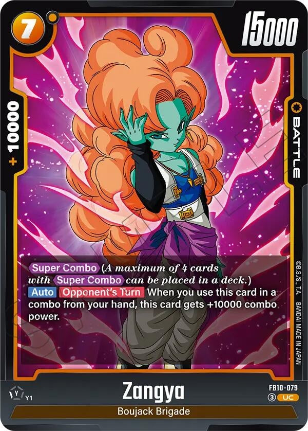 Image for Zangya - FB10-079 (FB10-079) (Cross Force) (FB10) - Dragon Ball Super: Fusion World