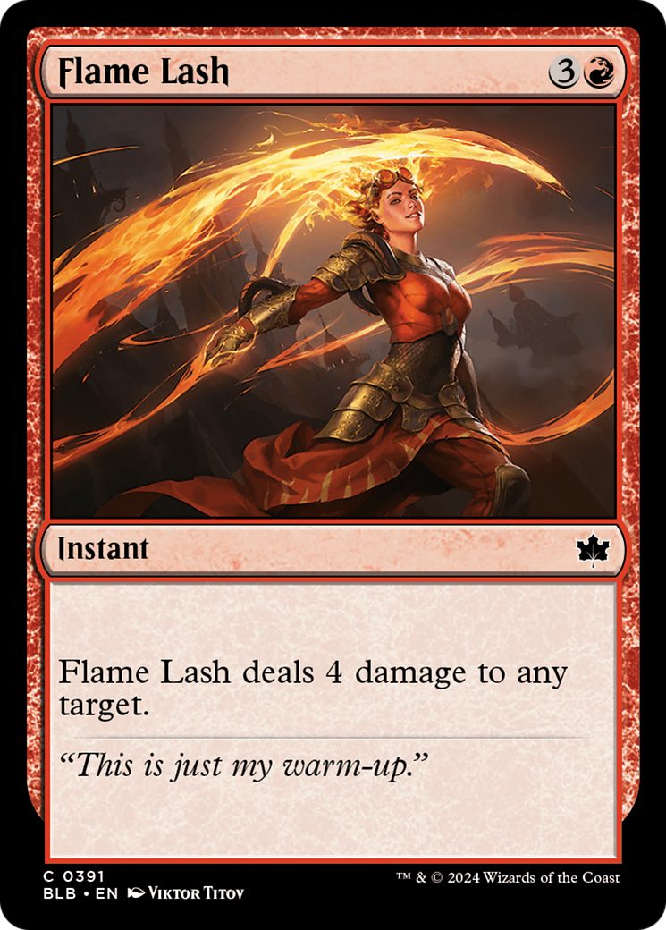 Flame Lash [Bloomburrow] | Red Riot Games CA